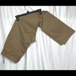 New 34/32 Polo Ralph Lauren Tan Pants Stretch Slim Straight Fit